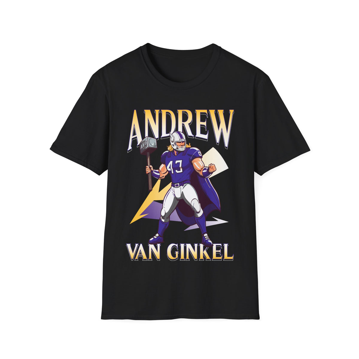 Andrew Van Ginkel Thor Themed Shirt The Dolphins Dive