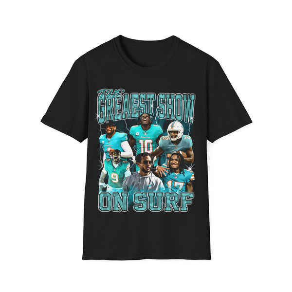 The Greatest Show on Surf Miami Dolphins Shirt