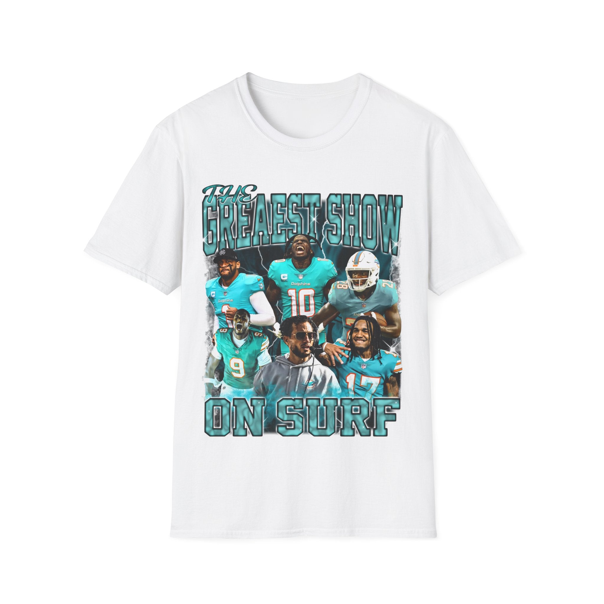 The Greatest Show on Surf Miami Dolphins Shirt – The