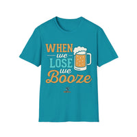 When We Lose We Booze - Dolphins Talk Shirt